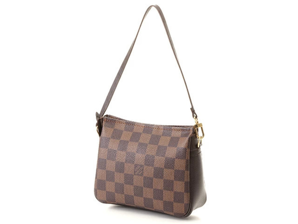 Louis Vuitton Damier Trousse Makeup Brown